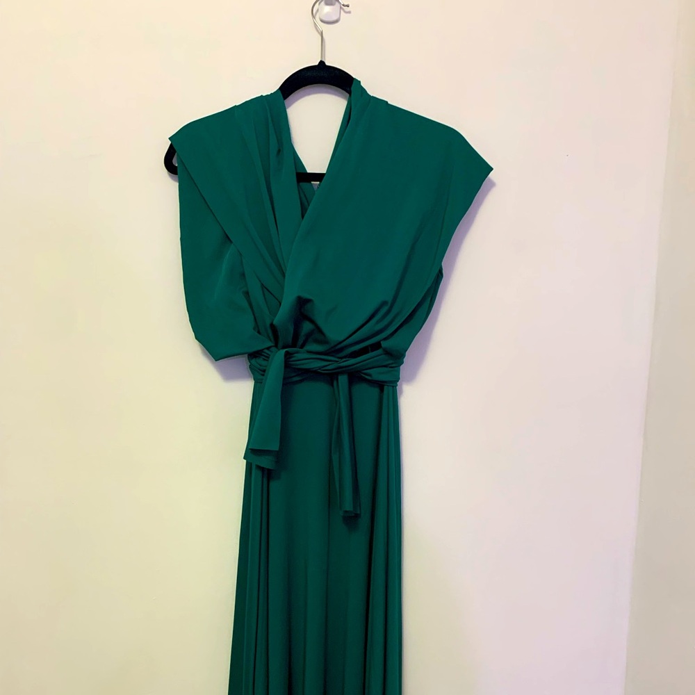 Convertible Green Moda International dress